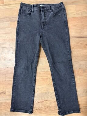 Good American Charcoal Gray Women's Jeans